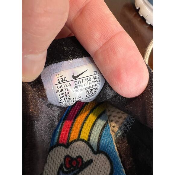 Nike Girls Presto x Hello Kitty University Blue Sneakers DH7780-402 ~ Size 13C - Picture 9 of 10